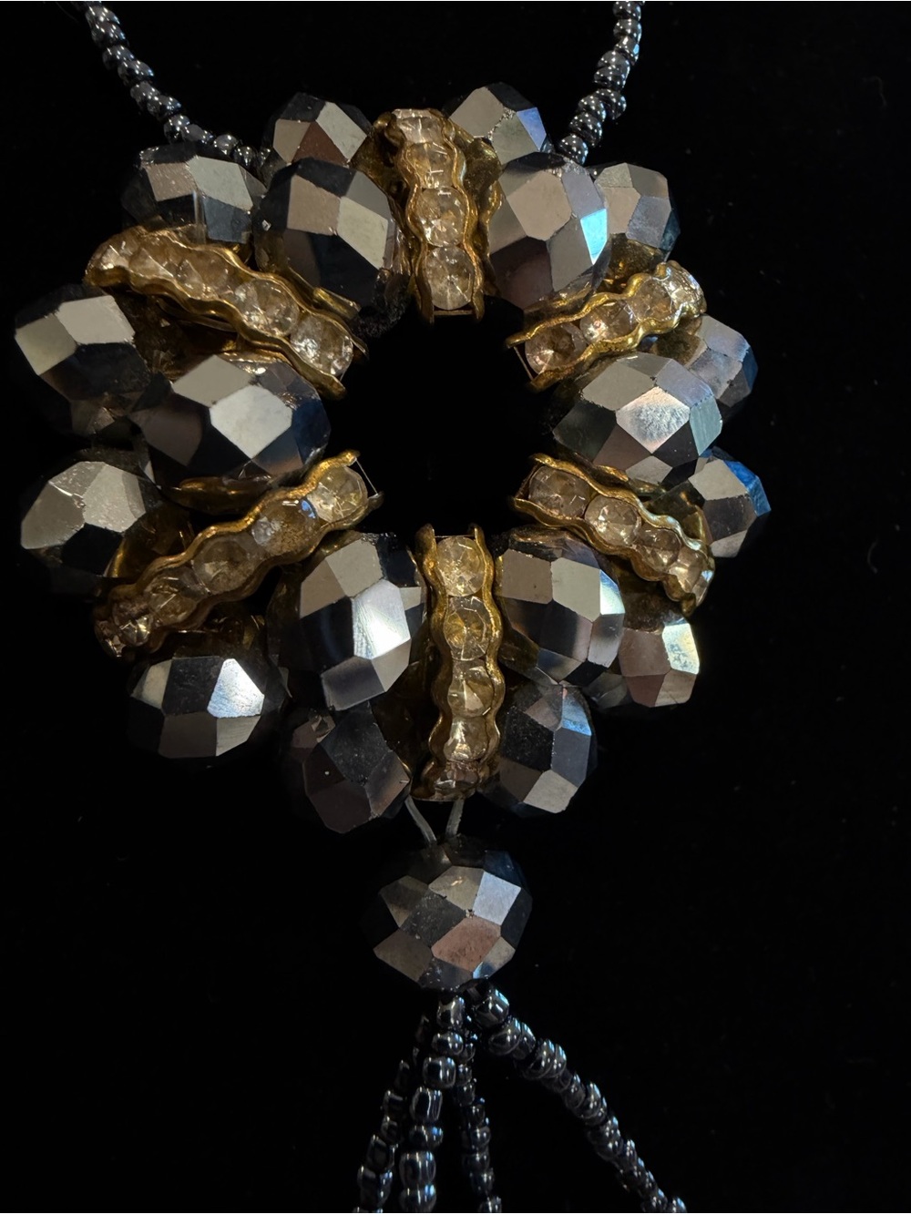 Vintage Runway Statement Necklace - Unsigned Jose & Maria Barrera Attribution - - Picture 5 of 16